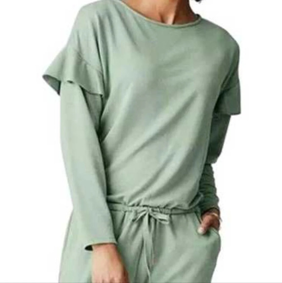 Matilda jane resting day sage green romper one piece lounge suit NWT - Picture 3 of 7